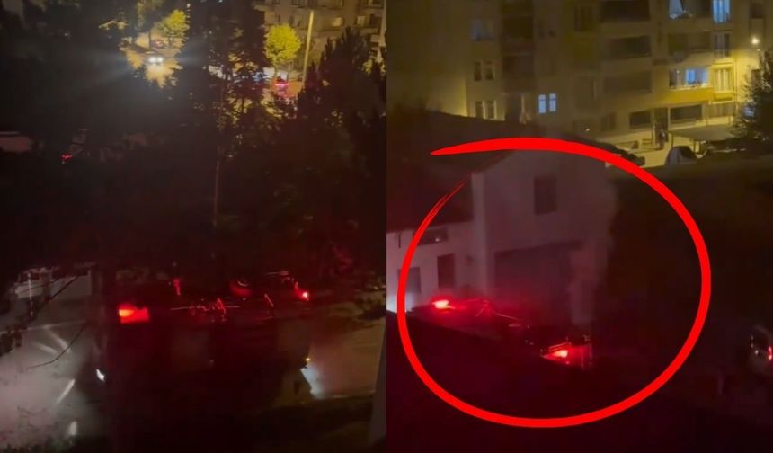 Taşköprü’de gece yarısı yangın paniği