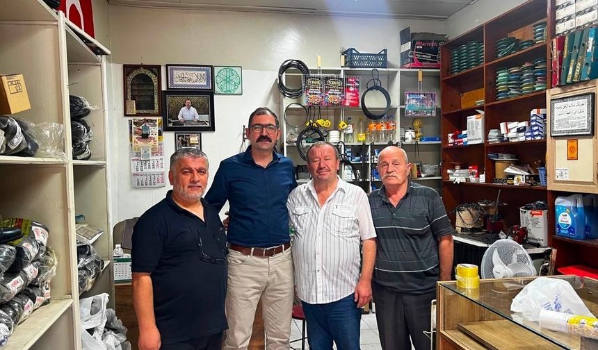 Taşköprü’de Kaymakam Demirdağ’dan esnafa ziyaret