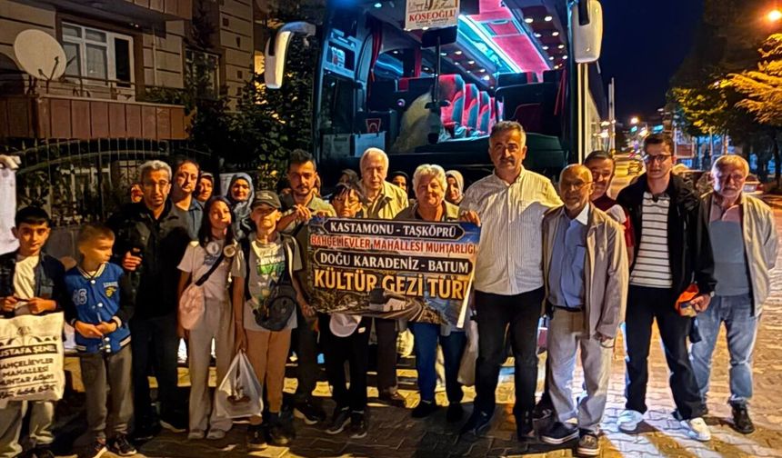 Taşköprü’den Doğu Karadeniz ve Batum’a kültür yolculuğu tamamlandı