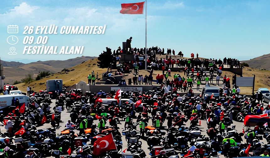 Motosiklet tutkunları Kastamonu'da bir araya geliyor