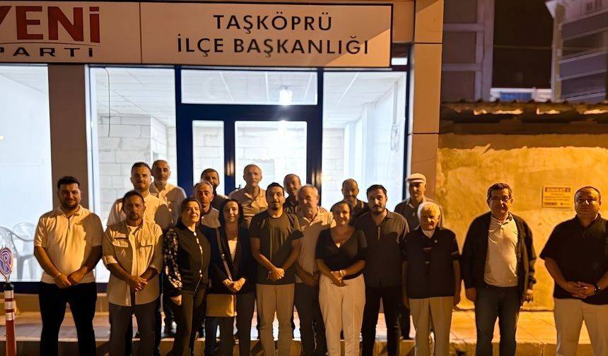 Yeni Parti Taşköprü’de Mumcu’ya emanet