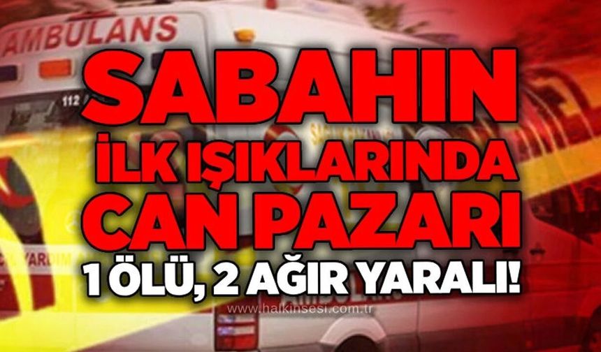 Kastamonulu esnafta içindeydi: Can pazarında 1 ölü, 2 ağır yaralı!