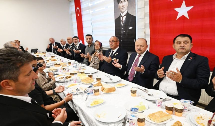 Kastamonu’da Gaziler Günü’nde anlamlı buluşma