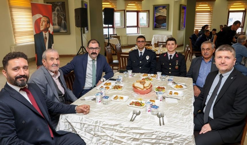 Taşköprü’de gaziler ve şehit aileleri aynı sofrada buluştu