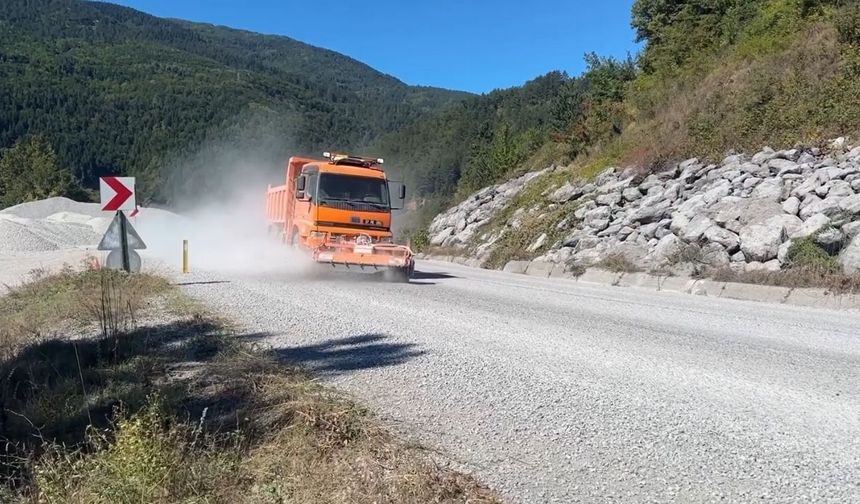 Sürücüler dikkat: İnebolu-Kastamonu yolunda kritik çalışma