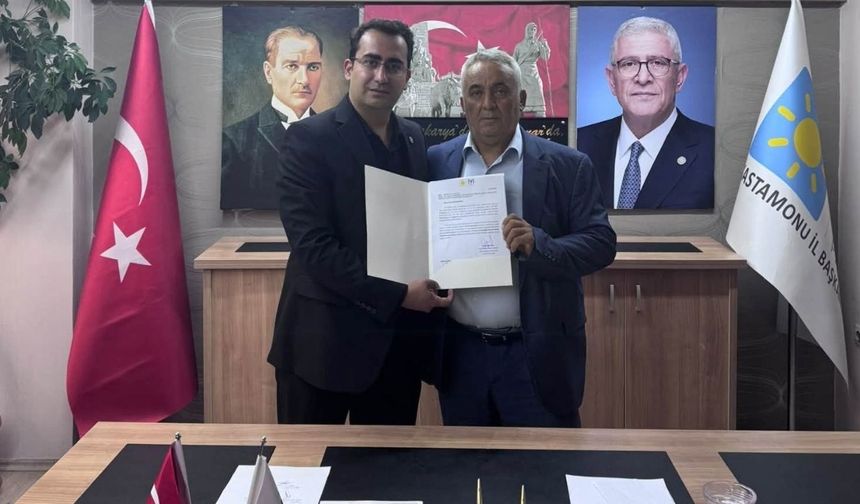 İYİ Parti Hanönü teşkilatında görev değişimi