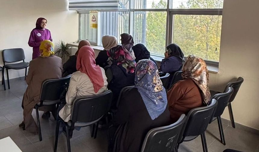 Kadın sağlığı için Taşköprü’de önemli eğitim
