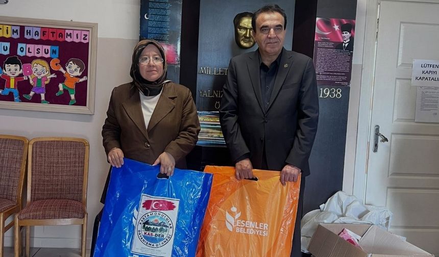 Kas-Der’den Kastamonu’daki köy okullarına büyük destek