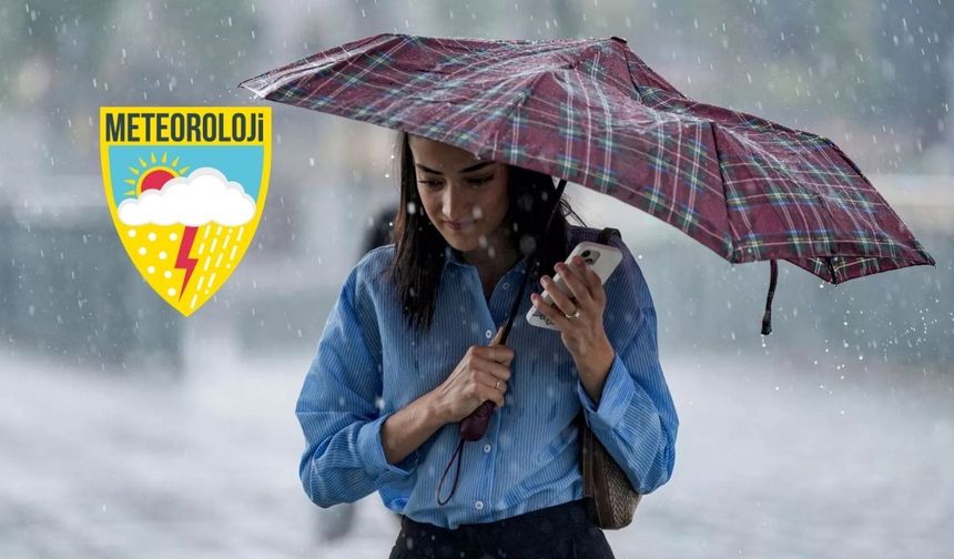 Kastamonu dahil 14 ile sarı uyarı: Sağanak kuvvetlenecek!