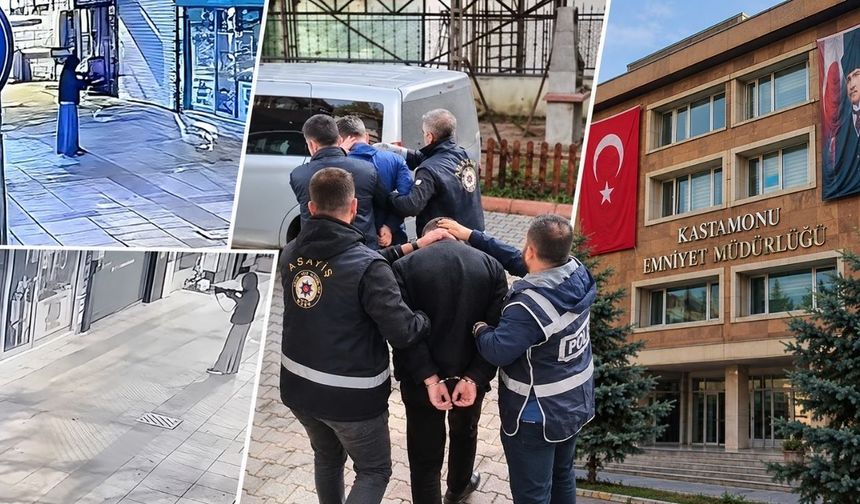 Kastamonu’da iş yeri kurşunlandı: 3 kişi tutuklandı!