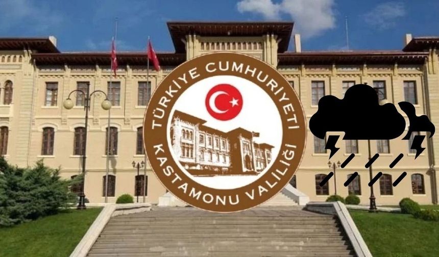 Kastamonu’da kuvvetli yağış kapıda: Bu kez Valilik uyardı