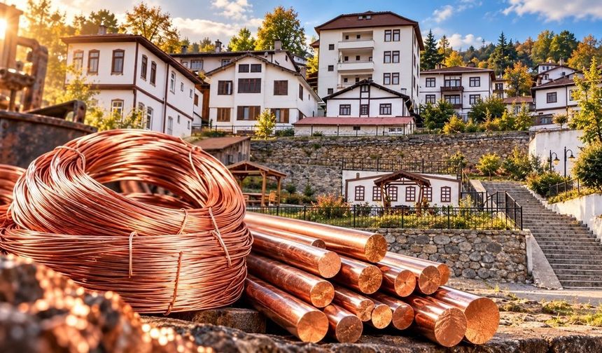 Küre’den Türkiye ekonomisine 27 bin ton bakır