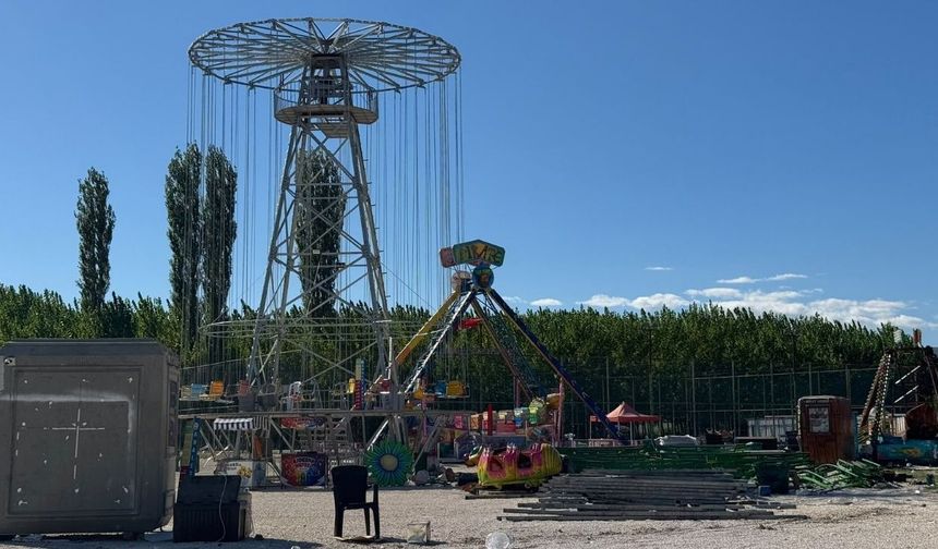 Taşköprü’ye renk katan lunapark taşınıyor