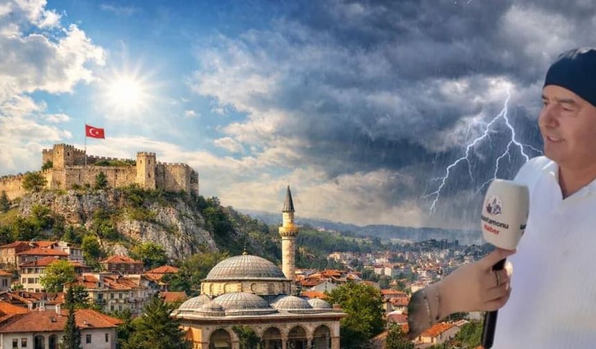 Kastamonulu hava tahmincisi Mehmet Yıldız, 10 yıldır doğayı gözlemliyor