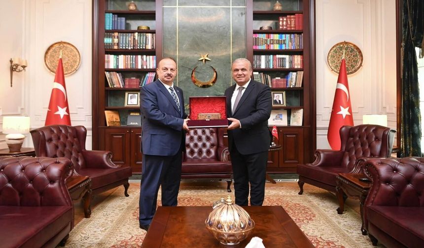 Bozkurt Belediye Başkanı Yanık’tan Ankara Valisi Yakup Canbolat’a ziyaret