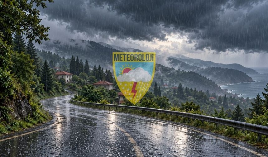 Kastamonu, Düzce, Karabük… Meteoroloji’den kuvvetli sağanak alarmı!