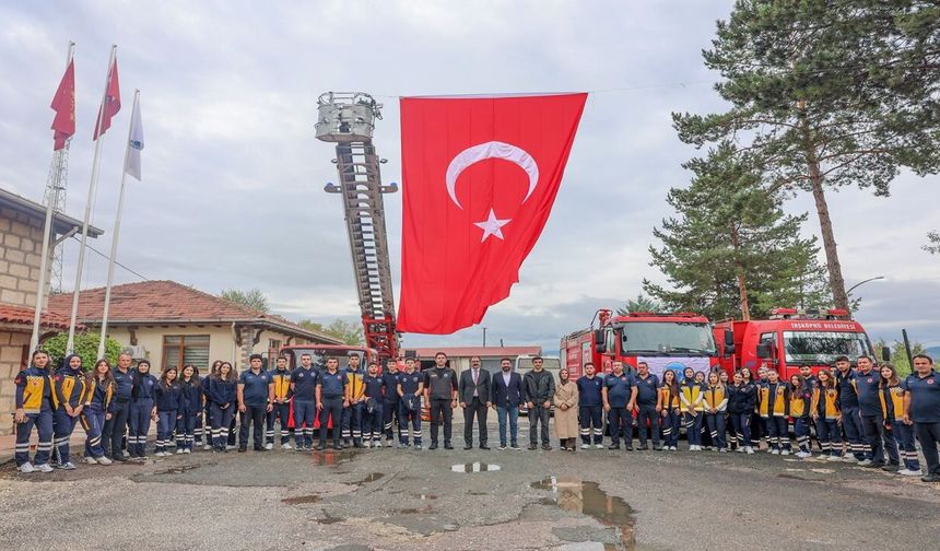 Taşköprü’de İtfaiyeciler Haftası coşkusu