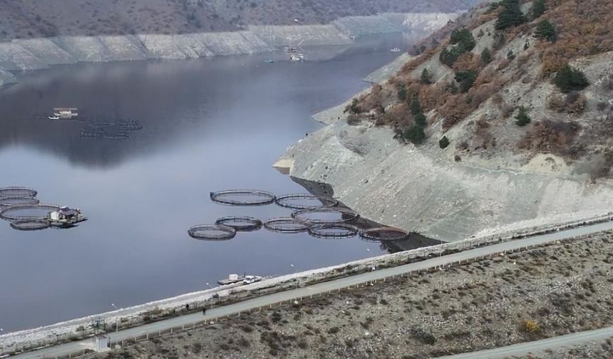 Taşköprü Karadere’de dikkat çeken tablo: Su seviyesi düştü!