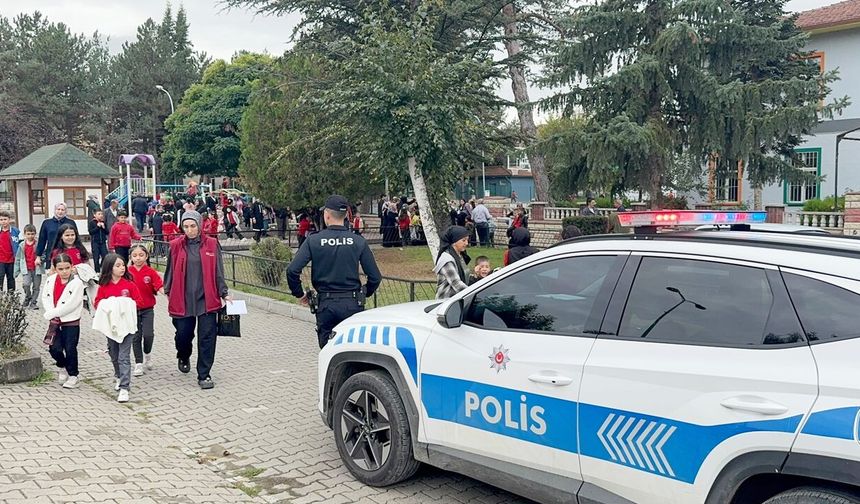 Taşköprü’de okul çevrelerinde güvenlik önlemleri artırıldı
