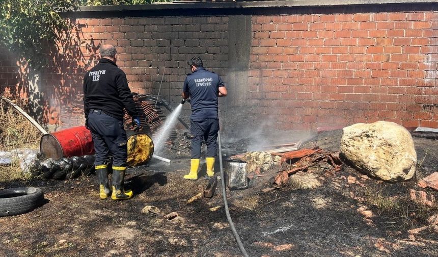 Taşköprü’de alevler iki farklı noktada yükseldi