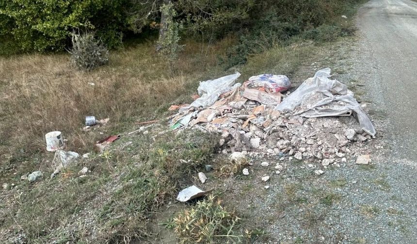 Taşköprü’de muhtar isyan etti: 'Doğamız kimsenin şahsi çöplüğü değildir!'