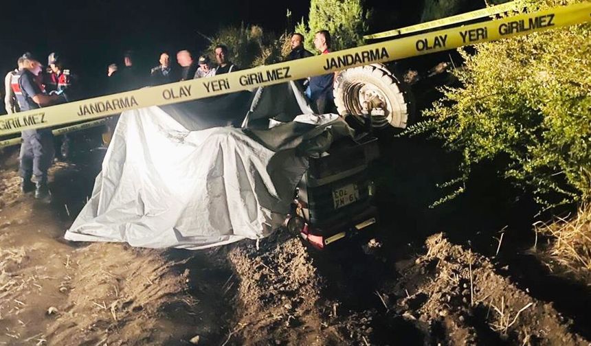 Son dakika: Kastamonu’da devrilen traktör can aldı..!