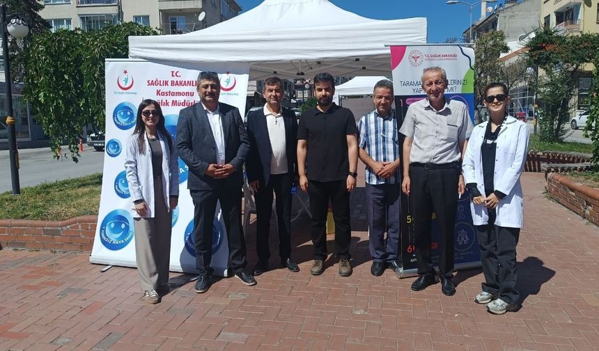 Tosya’da Halk Sağlığı Haftası etkinliğine büyük ilgi
