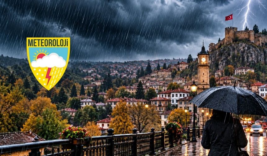 Yeni hafta Kastamonu’da sağanakla başlayacak