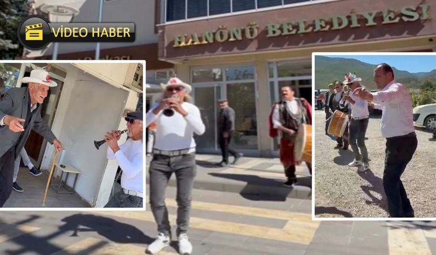 Hanönü’de renkli görüntüler: Zurna şov Başkanı oynattı