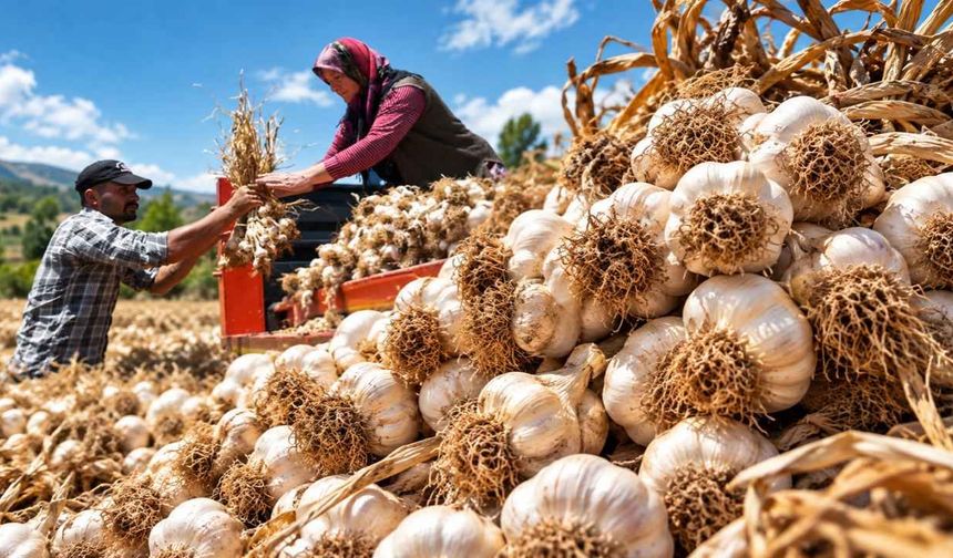 Taşköprü sarımsağına Samsun'dan meydan okuma: ‘5 çeker!’