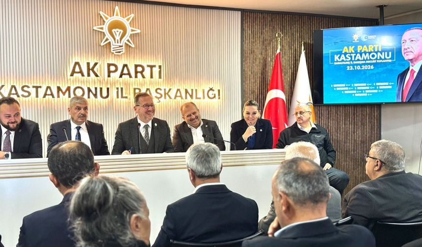 AK Parti, Kastamonu’da Ekim Ayı İl Danışma Meclisi Toplantısını yaptı