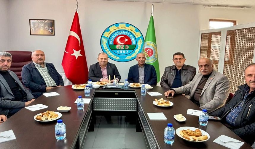 Kastamonu Milletvekili Halil Uluay’dan Kastamonu Ziraat Odasına ziyaret