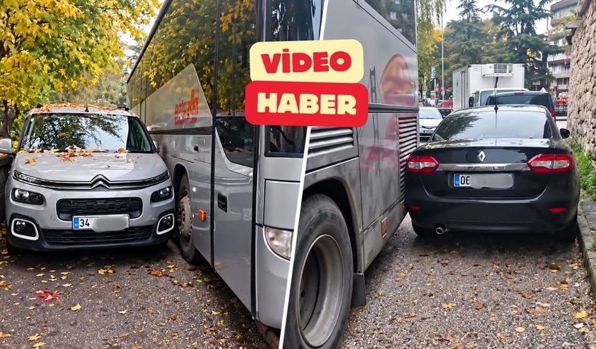 Kastamonu’da tur otobüsü sıkıştı: Turizm yolunda ulaşım engeli