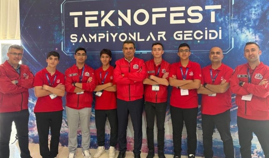 Kastamonulu öğrencilerden TEKNOFEST'te büyük başarı: 5 ödül