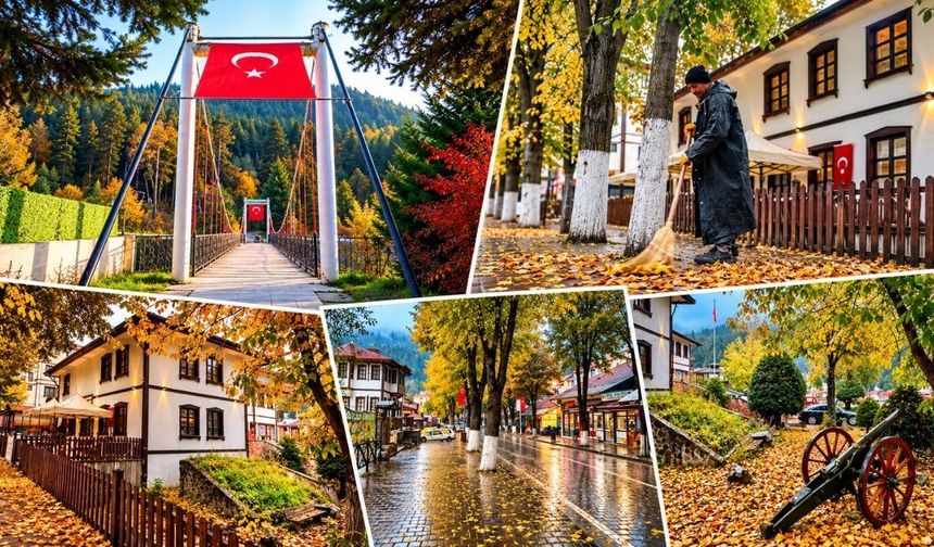Bir başka güzel Azdavay: Sonbahar tüm renkleriyle geldi