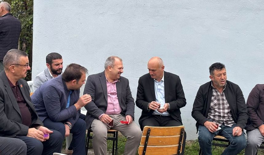 Kastamonu Milletvekili Halil Uluay, Taşköprü’de mevlit düğününe katıldı