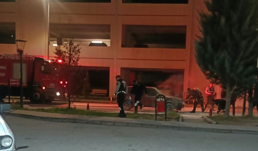 Son dakika: Kastamonu'da hastane önünde alevler yükseldi!