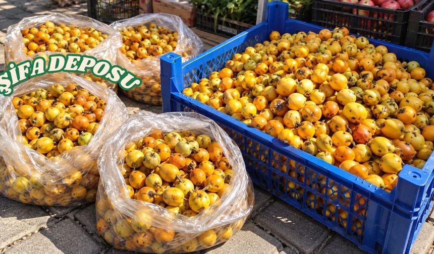 Sonbaharın şifa deposu Taşköprü pazarında