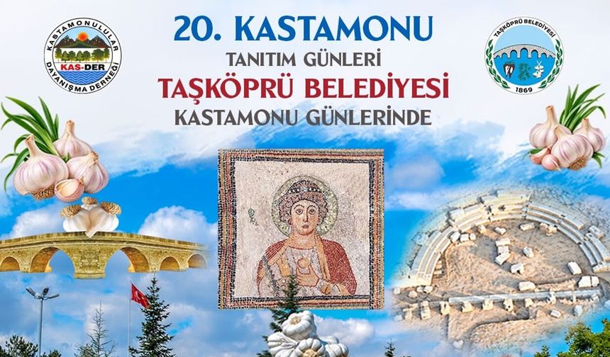 Taşköprü’nün sarımsağı ve yöresel değerleri İstanbul’a taşınıyor