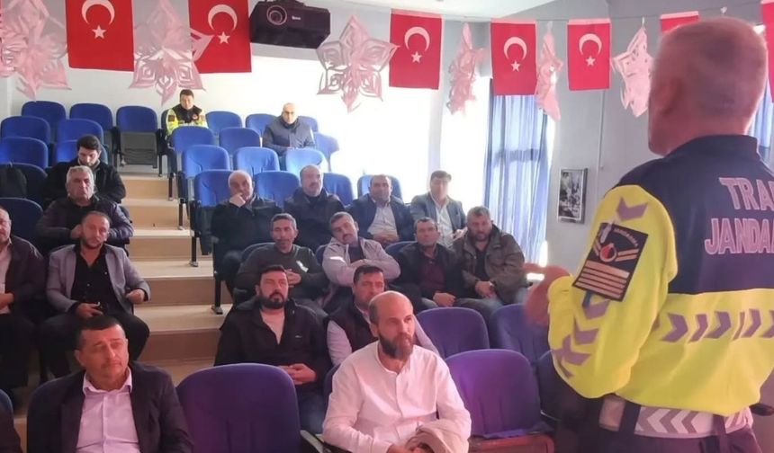 Taşköprü'de okul yolunun güvenliği için ortak çalışma