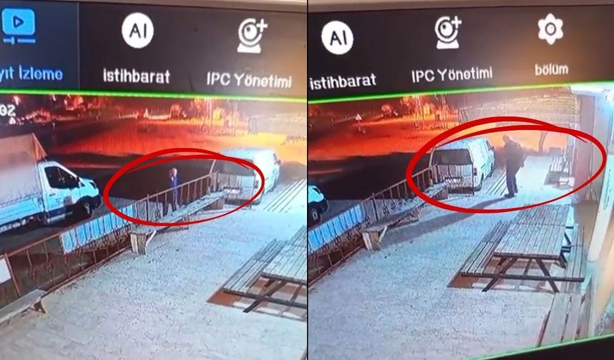 Taşköprü yolundaki ibadethaneyi hedef aldı: Sadaka parasını alıp kaçtı