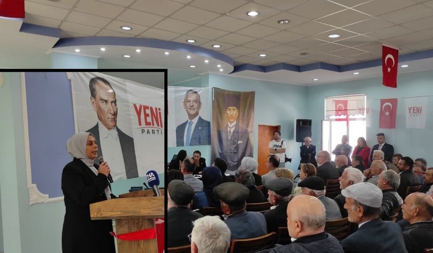 Taşköprü’de Yeni Parti’de başkanlık seçimini Çetindağ kazandı