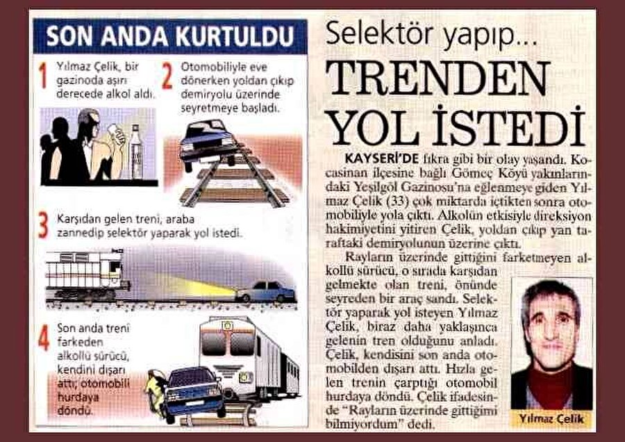 trenden yol istedi