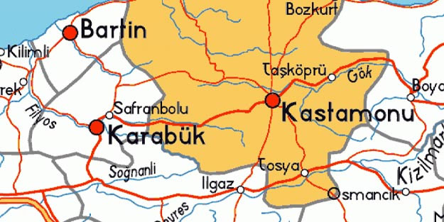 Kastamonu Deprem Fay Hatti Nereden Geciyor Kastamonu Deprem Haritasi H1613105813 Bedc32