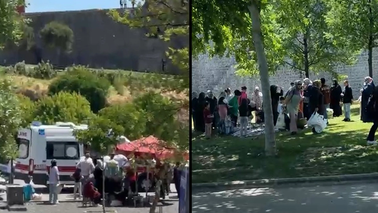 Diyarbakirda Piknik Yapanlarin Arasina At Daldi 1I Cocuk 2 Yarali Fhar