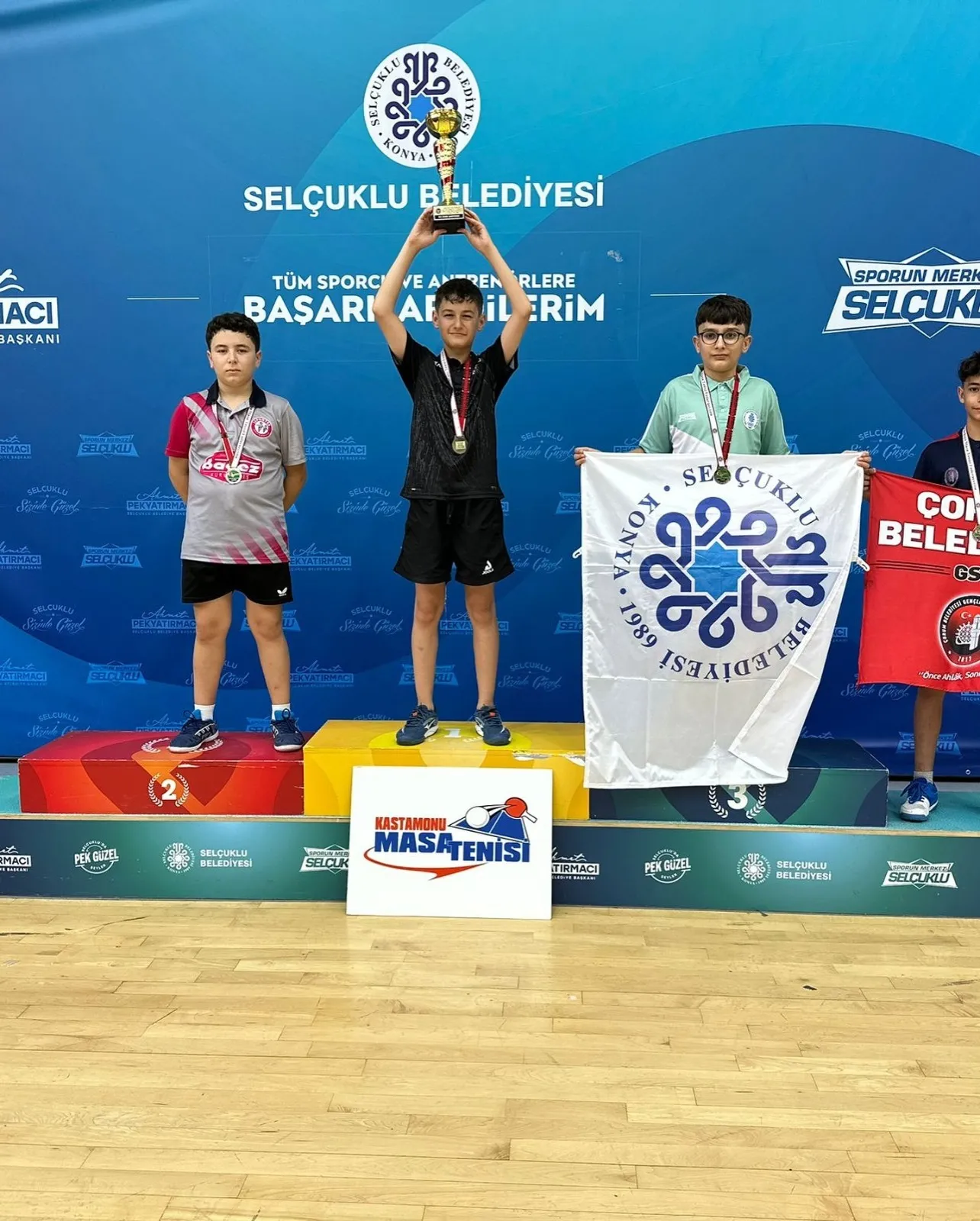 Masa Tenisinde Türkiye Şampiyonu Kastamonu’dan Kastamonu Taskopru