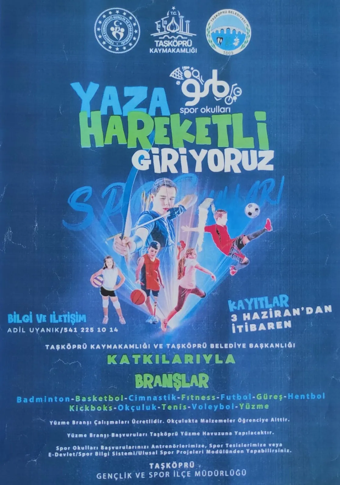 Taşköprü’de Yaza Hareketli Giriyoruz!