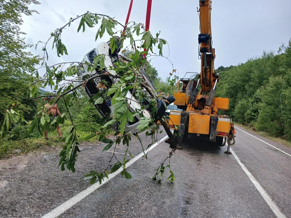 Bartin Kastamonu Irmak Trafik Kazasi Taskopru (2)