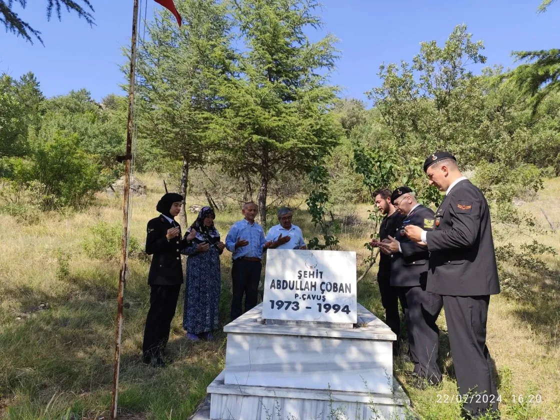 Kastamonu İl Jandarma Komutanlığı'ndan Anma Taşköprü'de Duygusal Ziyaret