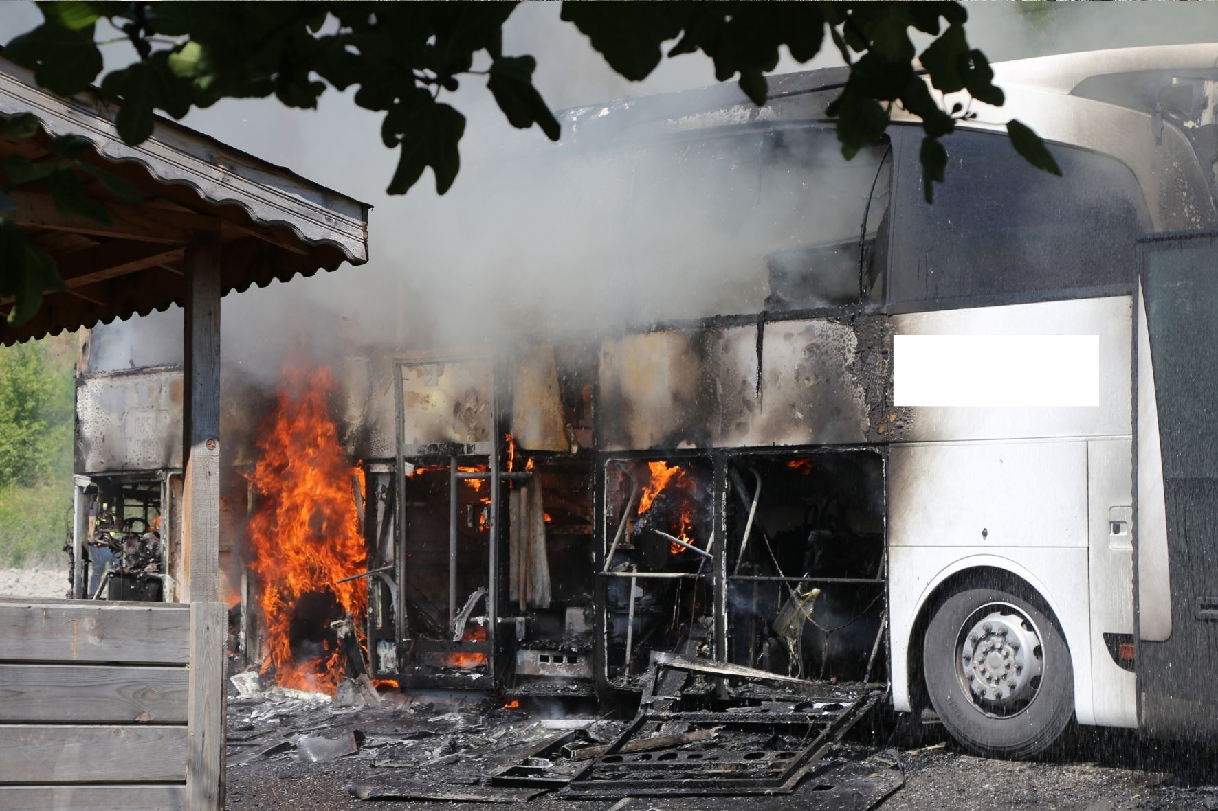 Kastamonu Inebolu Taskopru Yolcu Otobusu Yangin (5)